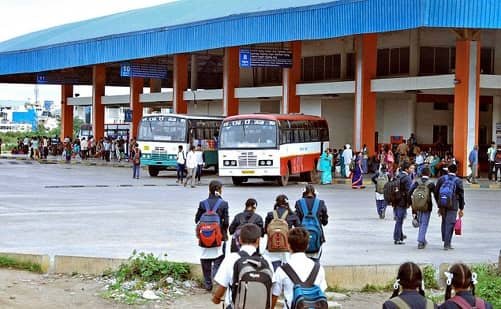 Hassan KSRTC Bus Stand
