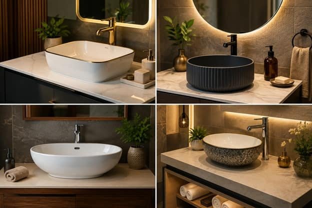 Hand Wash and Counter Top Basin